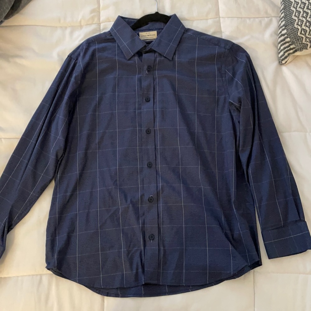 Lucky Brand Men’s Long Sleeve Button Down